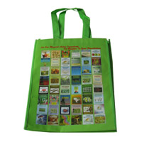 陇南LB11覆膜无纺布广告袋